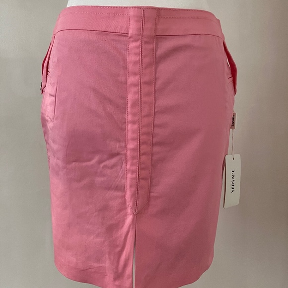 NWT VERSACE SPORT pink mini skirt - Picture 1 of 14